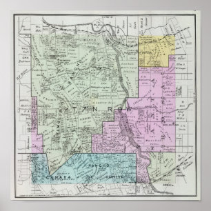 Affiches Comté de Sonoma, Californie