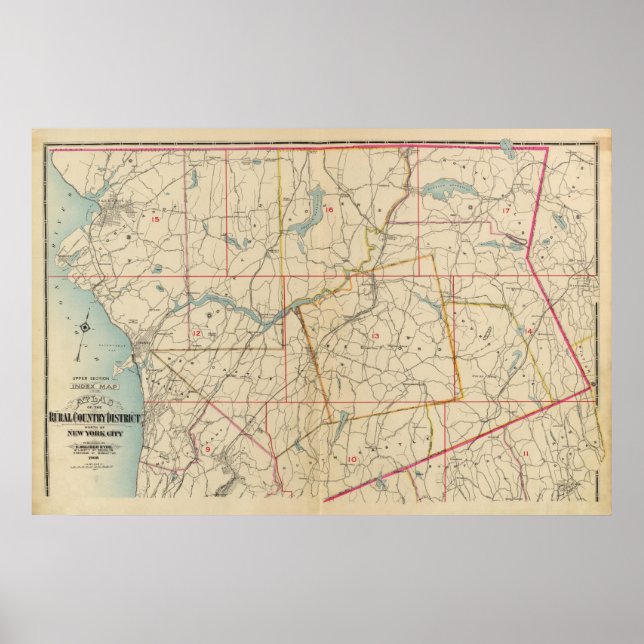 Affiches Comté de Westchester, New York 2 (Devant)