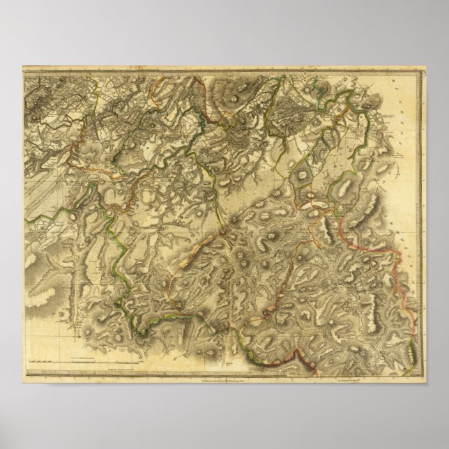 Affiches Comté d'Édimbourg Sud (Devant)