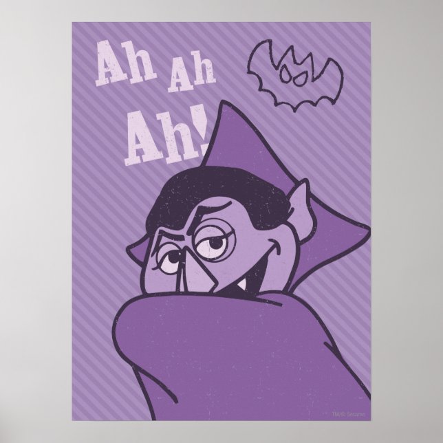 Affiches Comte von Compte - Ah Ah Ah! (Devant)