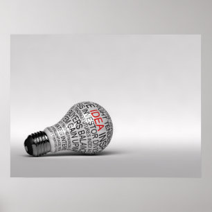 Affiches Concept d'idée