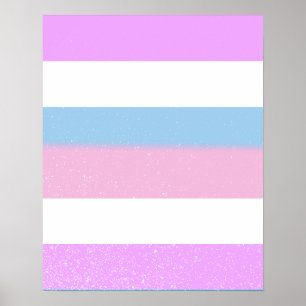 AFFICHES CONCEPTION DE STRIPES DE PRIME INTERSEXE