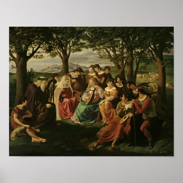 Affiches Concours de chant (Devant)