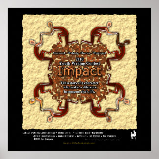 Affiches Concours d'écriture jeunesse 2010 - Impact