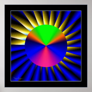 Affiches Cône flottant