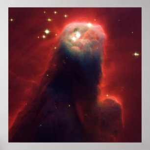 Affiches Cone Nebula NGC 2264 Prise par le télescope Hubble