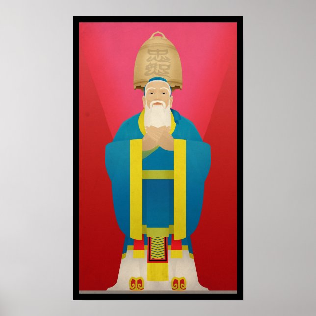 Affiches confucius (Devant)