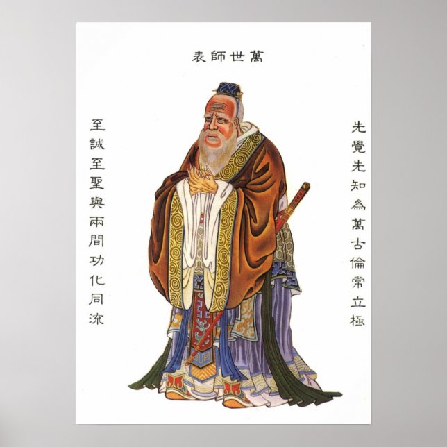 Affiches Confucius (Devant)