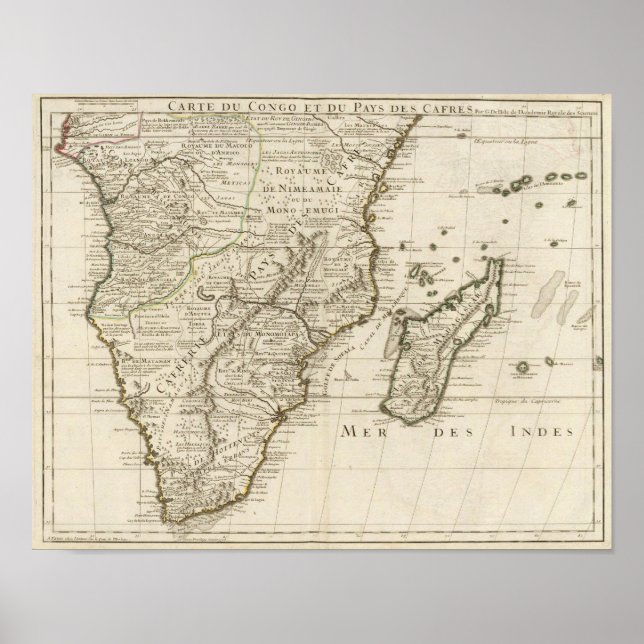 Affiches Congo, Afrique (Devant)