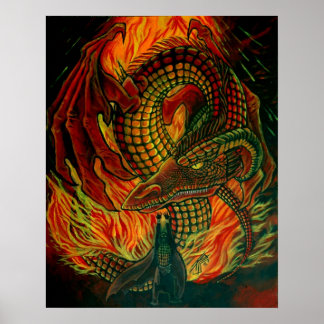 Affiches Conjurer le dragon