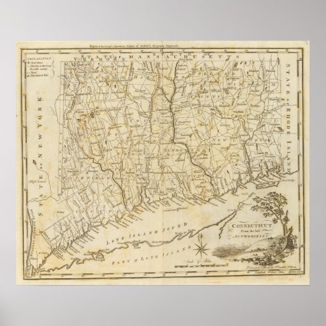 Affiches Connecticut 9 (Devant)