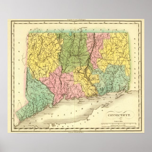 Affiches Connecticut US (Devant)