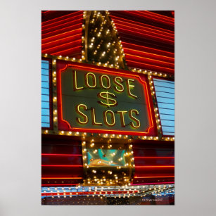 Affiches Connexion de machines à sous perdues sur le casino