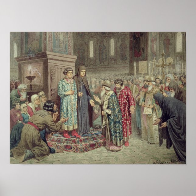 Affiches Conseil appelant Michael F. Romanov à (Devant)