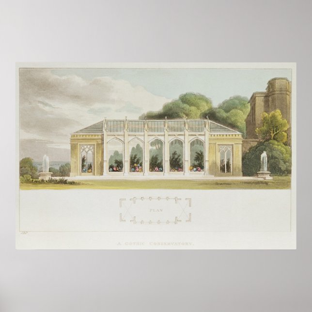 Affiches Conservatoire gothique, 1832 (Devant)