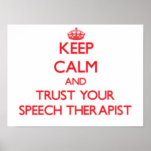 Affiches Conserver le calme et faire confiance à votre voix