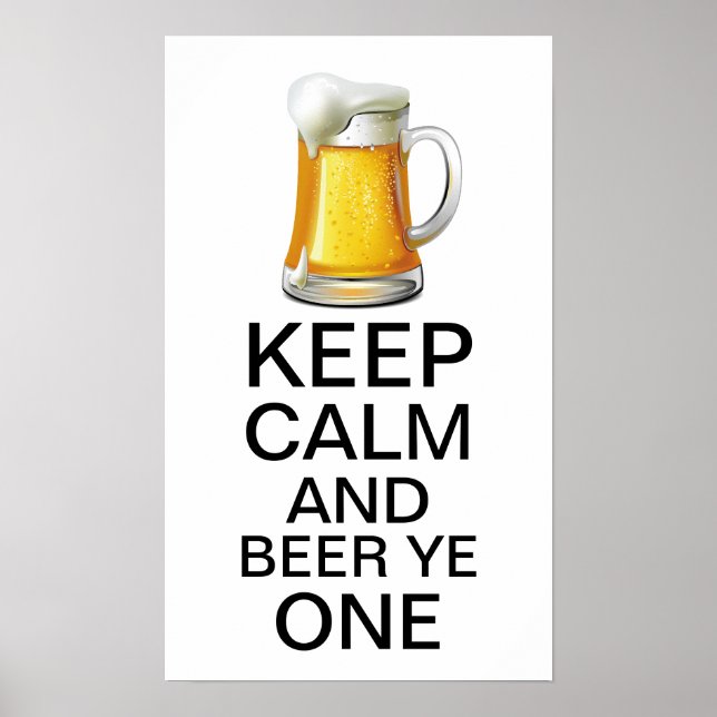 Affiches Conserver le calme par SRF (Devant)