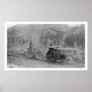 Affiches Construction De Routes En Alaska 1916
