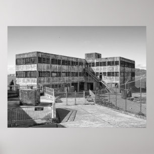 AFFICHES CONSTRUCTION MODÈLE D'INDUSTRIES D'ALCATRAZ