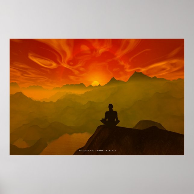 Affiches Contemplation (Devant)