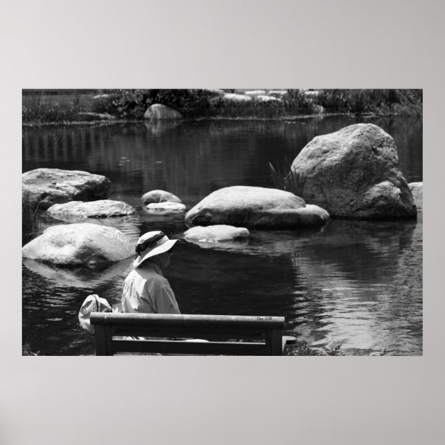 Affiches Contemplation, Big Springs Gardens (Devant)