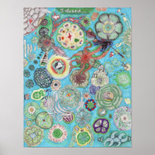 Affiches Contemplation infusée