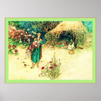 Affiches Contes populaires du Bengale ~ Art Vintage