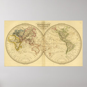 Affiches Continents