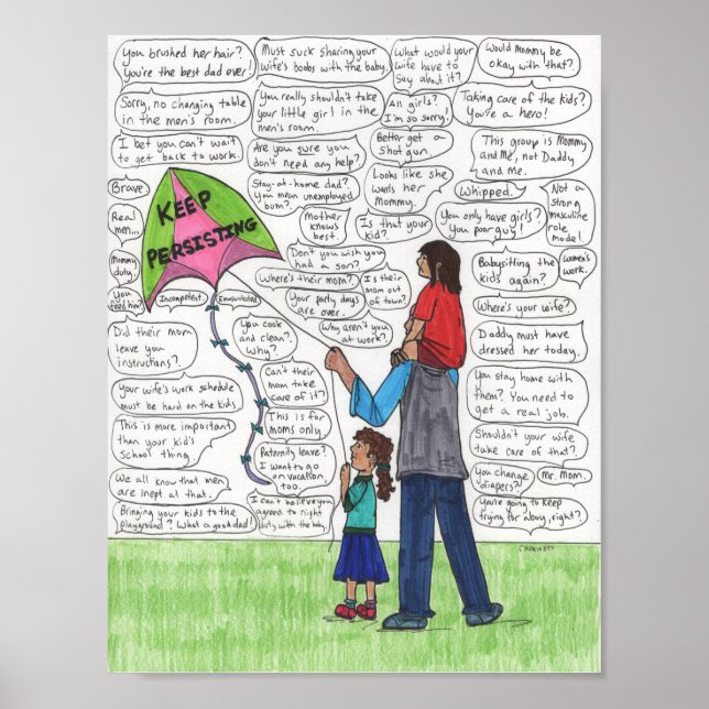 Affiches Continuer la persistance (Dads) (Devant)