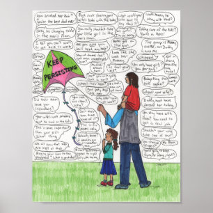 Affiches Continuez à persister (les papas)