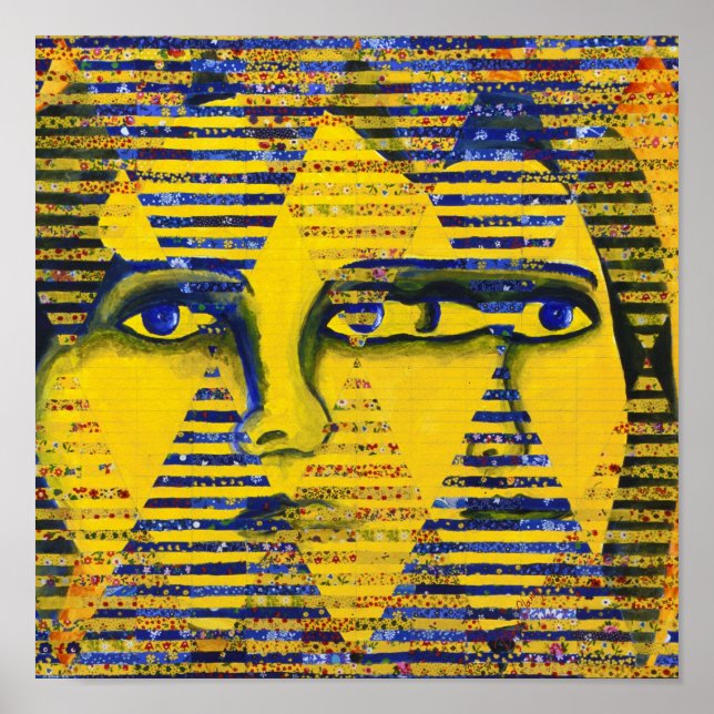 Affiches Conundrum II - Déesse dorée et saphir (Devant)