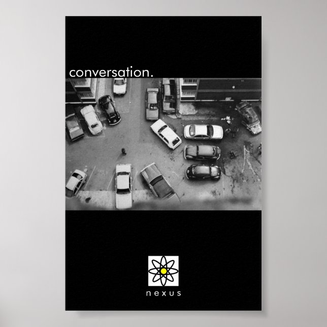 Affiches Conversation. (Devant)