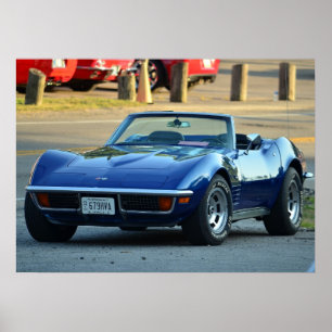 Affiches Convertible de C3 Corvette