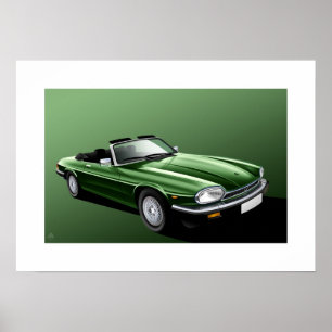 Affiches Convertible Jaguar XJ-S