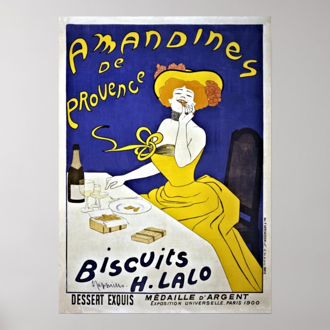 Affiches cookies vintage Leonetto Cappiello (Devant)