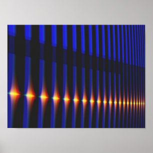 Affiches Cool de pont Art Fractal Abstrait