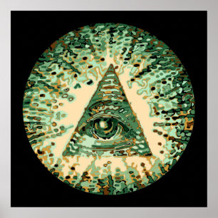 Affiches Cool et camouflage unique Illuminati