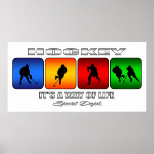 Affiches Cool Hockey It Is A Way Of Life