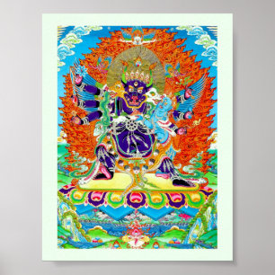 Affiches Cool oriental tangka Yamantaka mort dieu tatouage