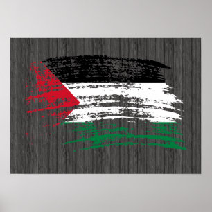 Affiches Cool Palestinian flag design
