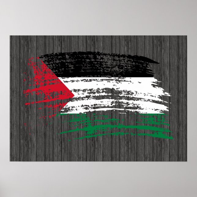 Affiches Cool Palestinian flag design (Devant)