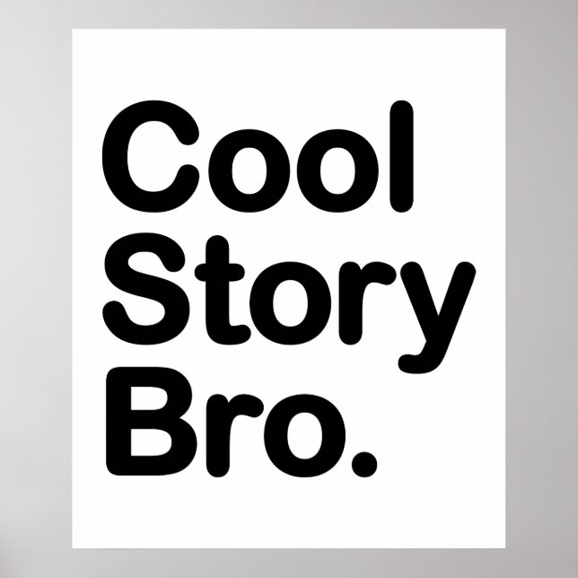 Affiches Cool Story Bro (Devant)