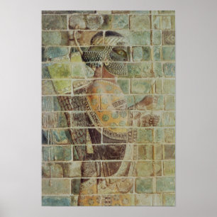 Affiches Coordonnée d'un archer d'une frise