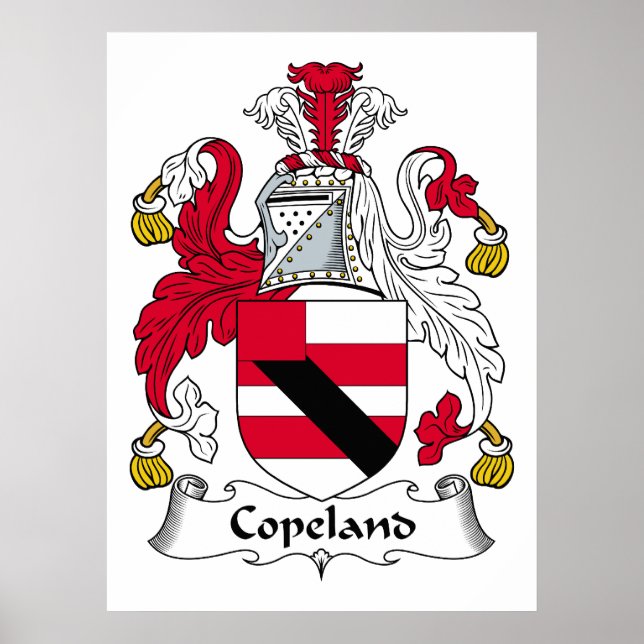 Affiches Copeland Family Crest (Devant)