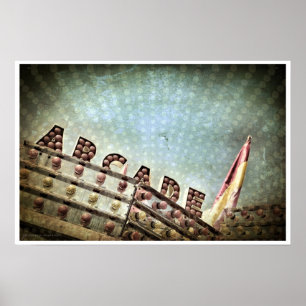 Affiches Copie d'affiche d'arcade