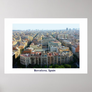 Affiches Copie d'affiche de Barcelone, Espagne