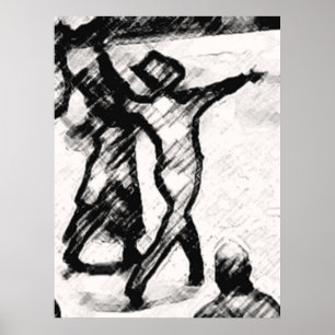 AFFICHES COPIE D'AFFICHE DE DANSE ** JUSQU'À 32"