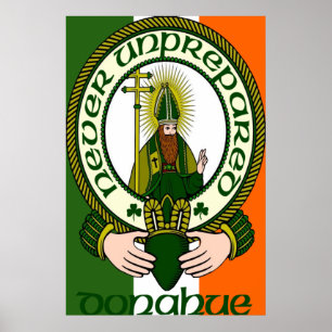 Affiches Copie d'affiche de devise de clan de Donahue