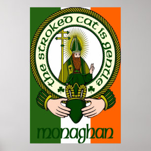 Affiches Copie d'affiche de devise de clan de Monaghan