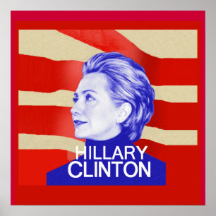 Affiches Copie d'AFFICHE de Hillary Clinton